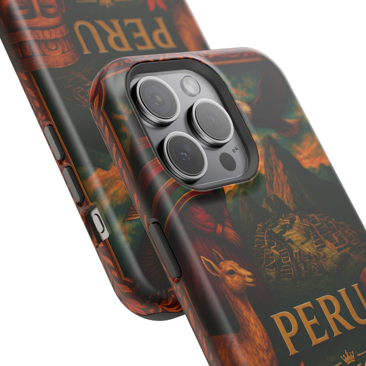 "Peru: Mysticism, History, and Eternal Wonders Reinforced Magnetic Case 🏔️🦙🛕"