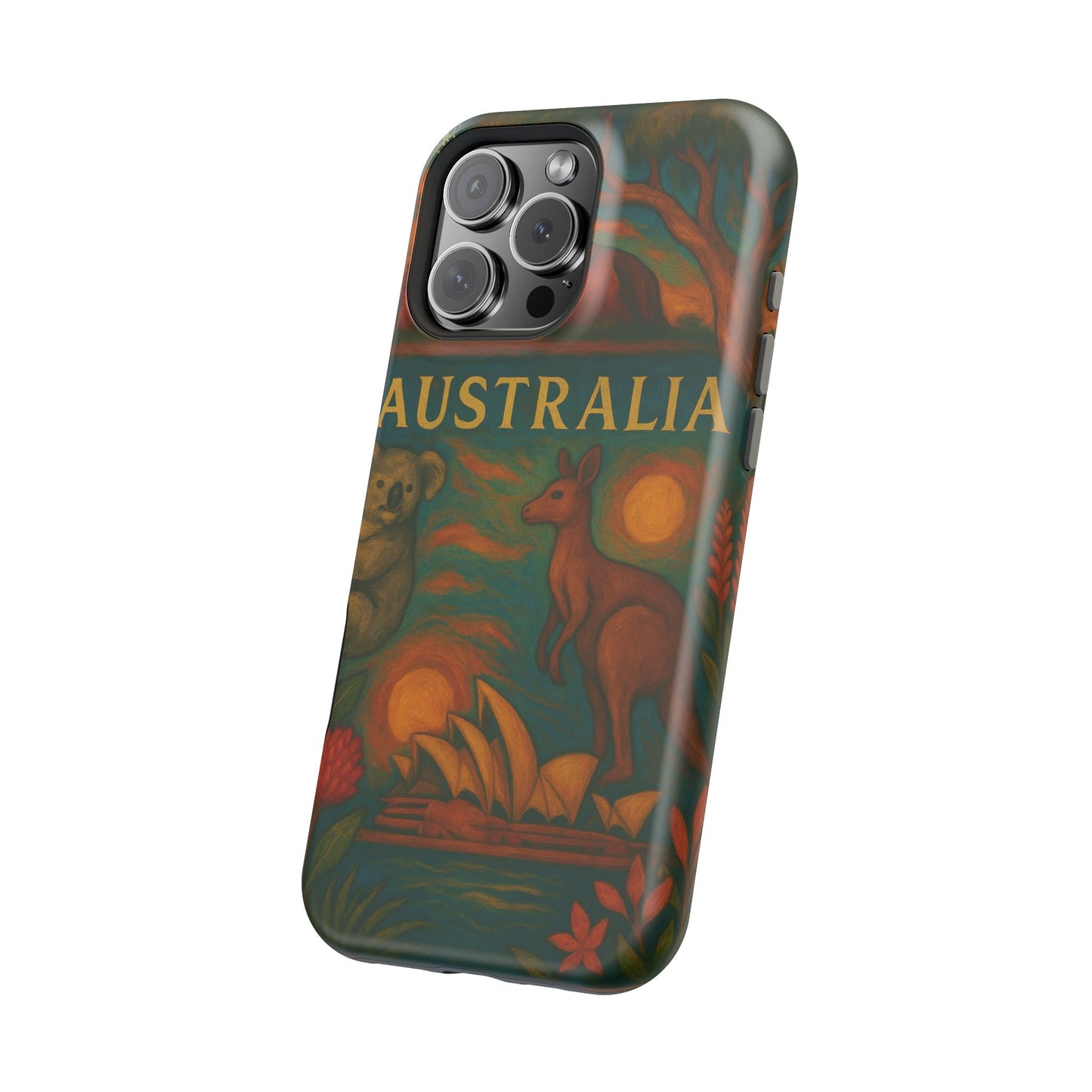 "Funda Magnética Reforzada Magnética Reforzada Australia🌞 – Tierra de maravillas naturales y espíritu libre"