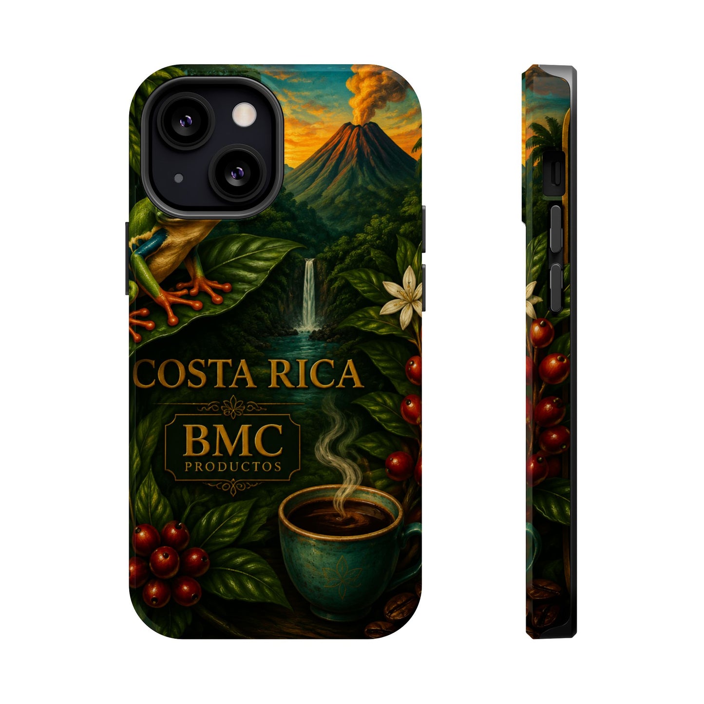 "Funda Magnética Reforzada Magnética Reforzada Costa Rica: Pura Vida entre Volcanes y Selvas 🌋🌴🦜"
