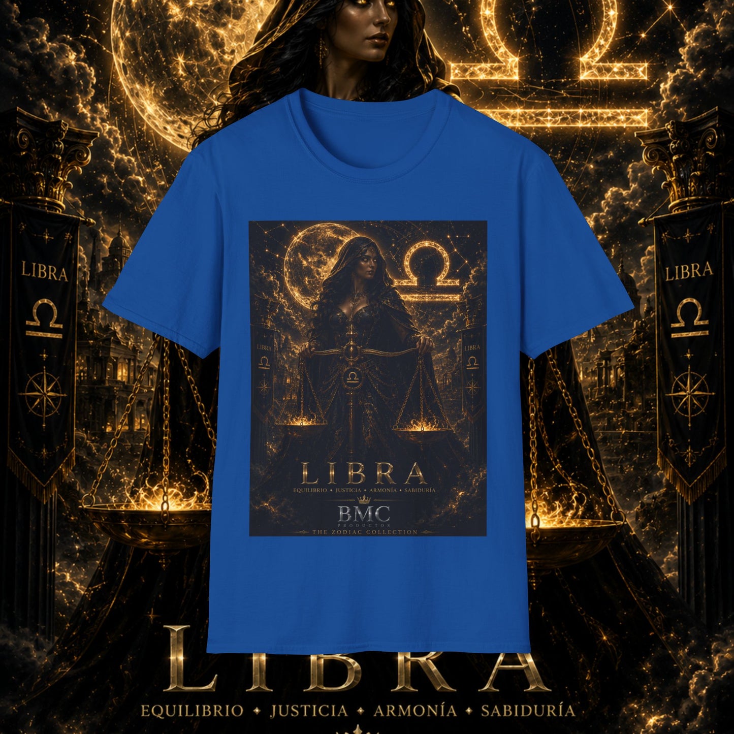 "Camiseta LIBRA – La Guardiana del Equilibrio"