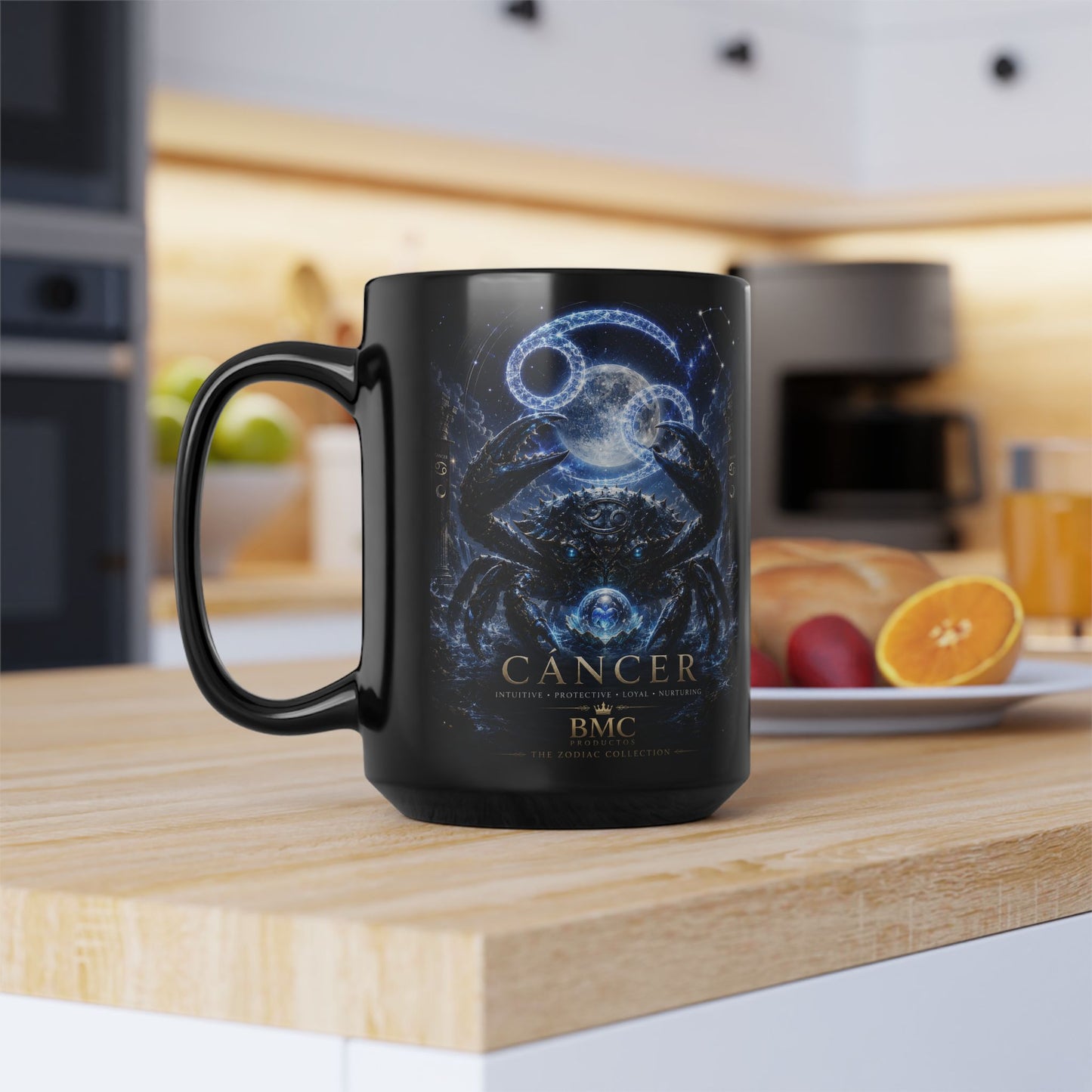 "Taza ♋ Cáncer — Guardián de las profundidades"