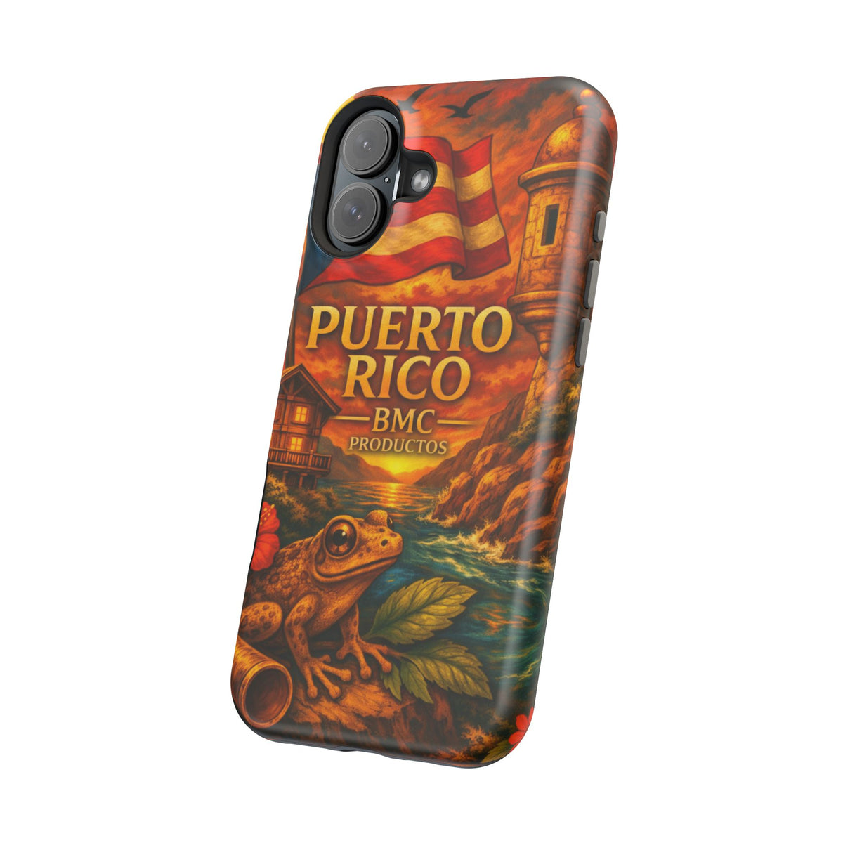 "Reinforced Magnetic Case Puerto Rico – Caribbean rhythm, soul, and color"