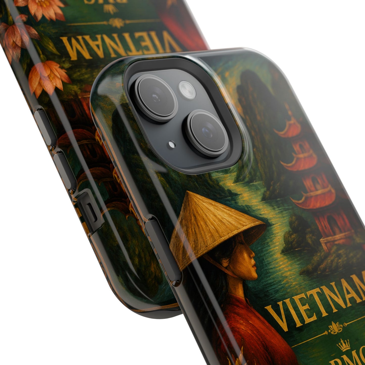 "Funda Magnética Reforzada Magnética Reforzada  Vietnam: Tradición, Naturaleza y Leyendas Ancestrales 🎋🏯🐉"