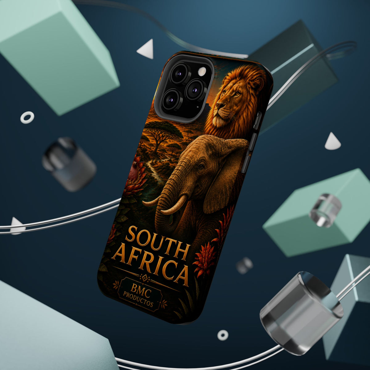 "Reinforced Magnetic Case South Africa 🌍 – A world of adventure and diversity"