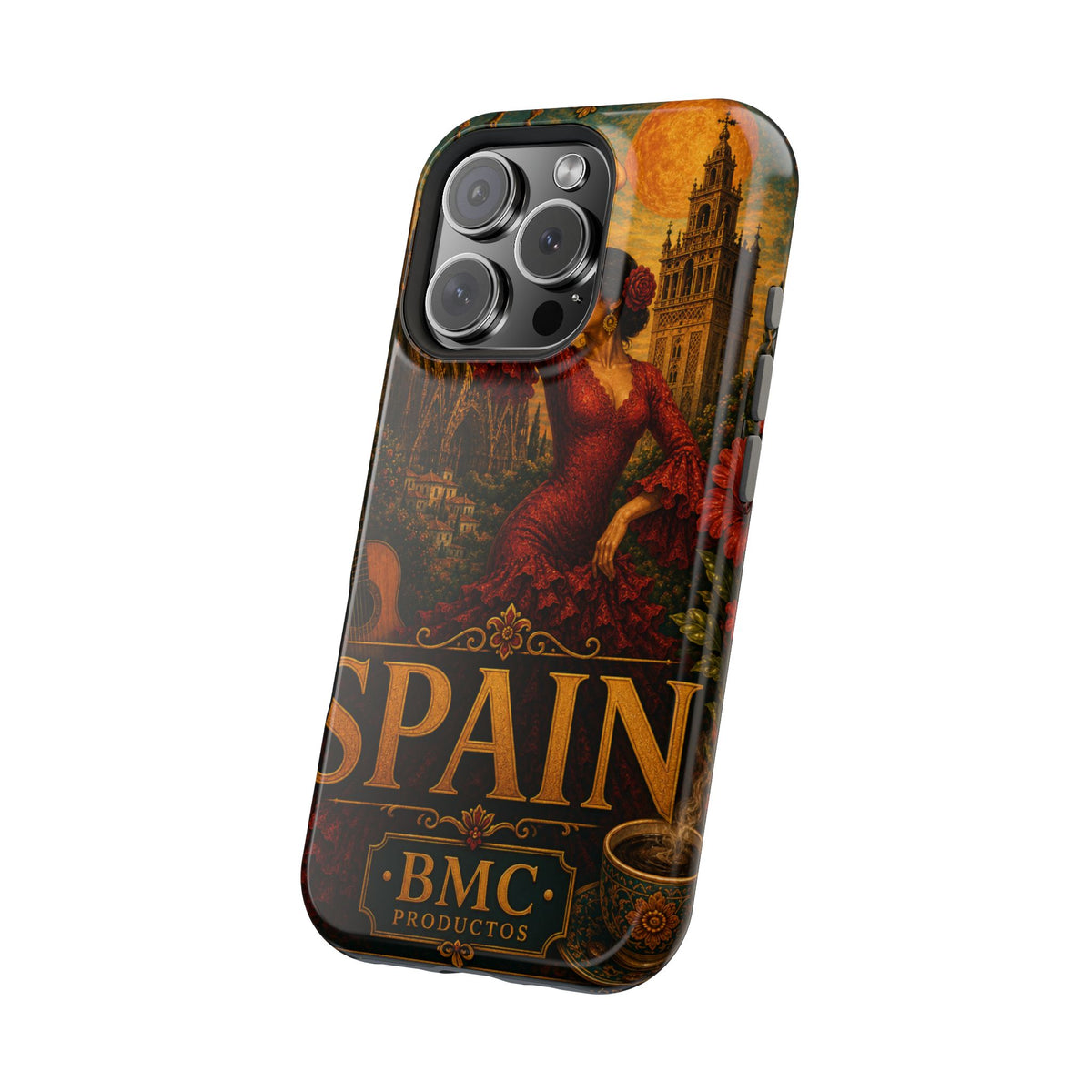 "Reinforced Magnetic Case Spain: Passion, Art, and Flavors That Make You Fall in Love 🎨💃🍷" 
