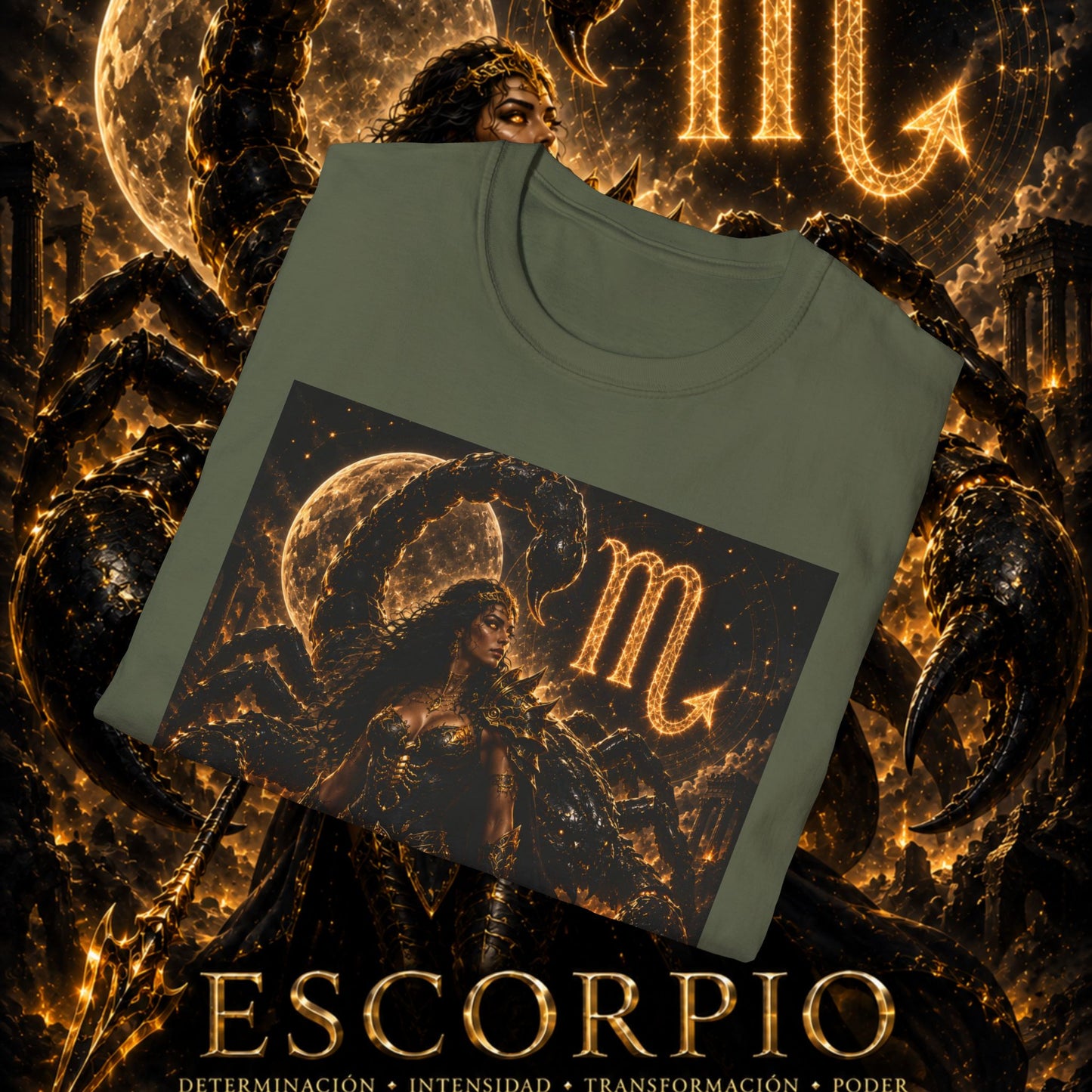 "Camiseta ESCORPIO M– La Vigilante de las Sombras"