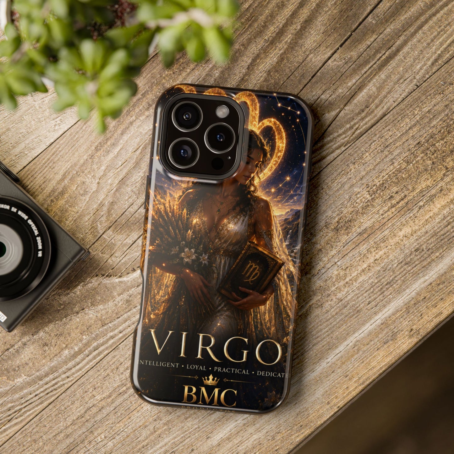 "Funda Magnética Reforzada ♍ Virgo-La Guardiana del Conocimiento"