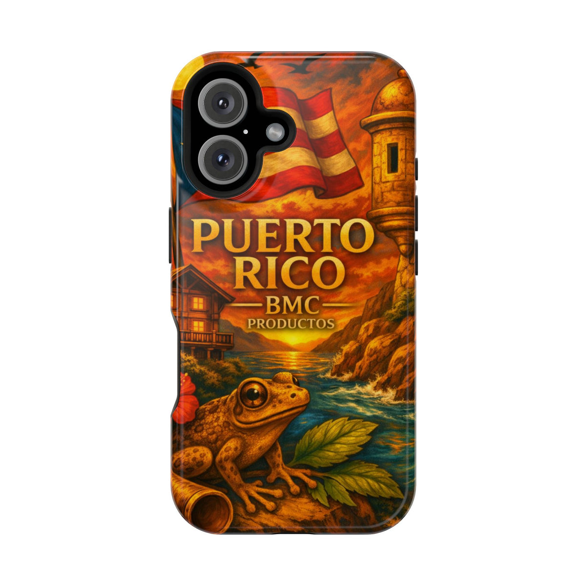 "Reinforced Magnetic Case Puerto Rico – Caribbean rhythm, soul, and color"