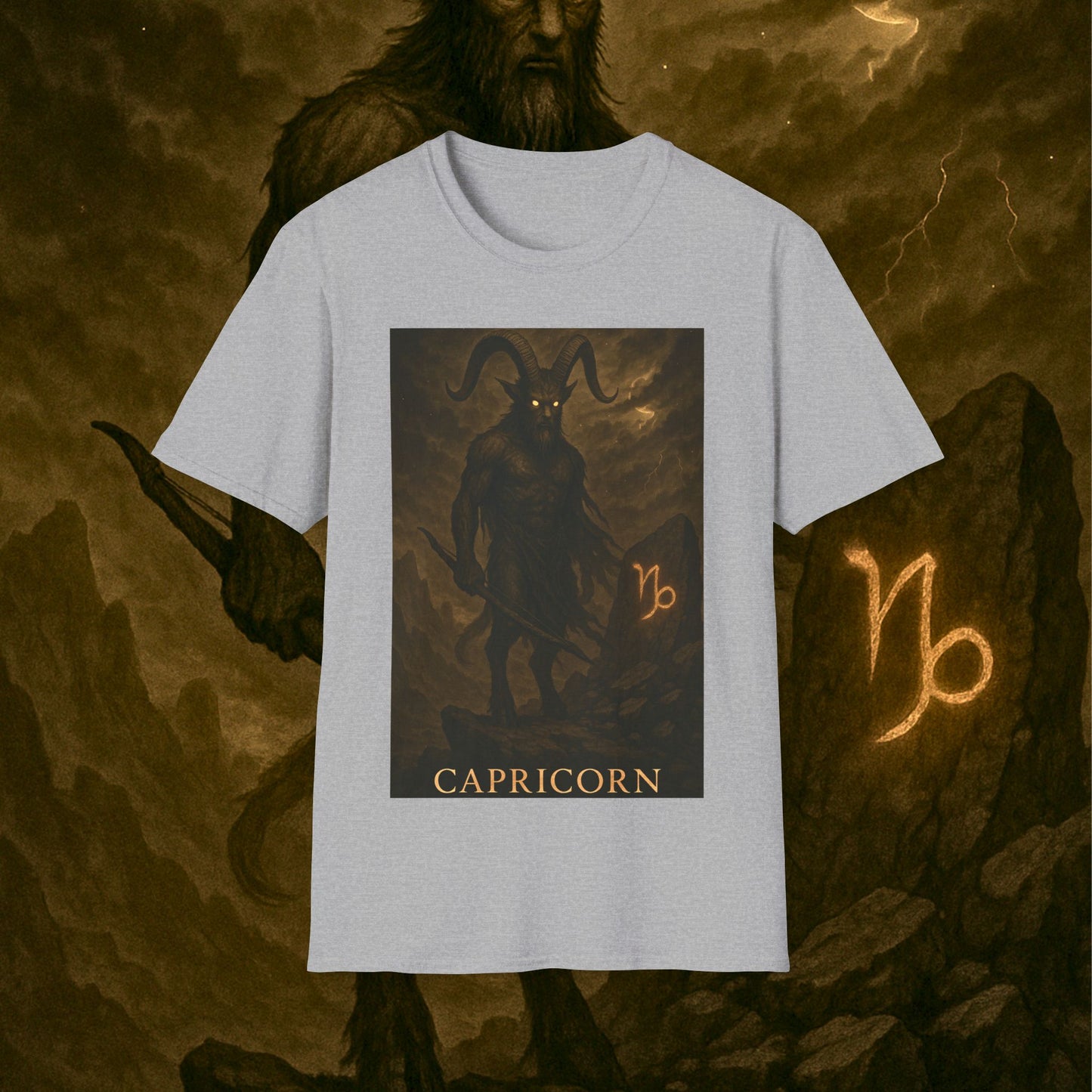 "Camiseta ♑ Capricornio – El Guardián de las Cumbres"
