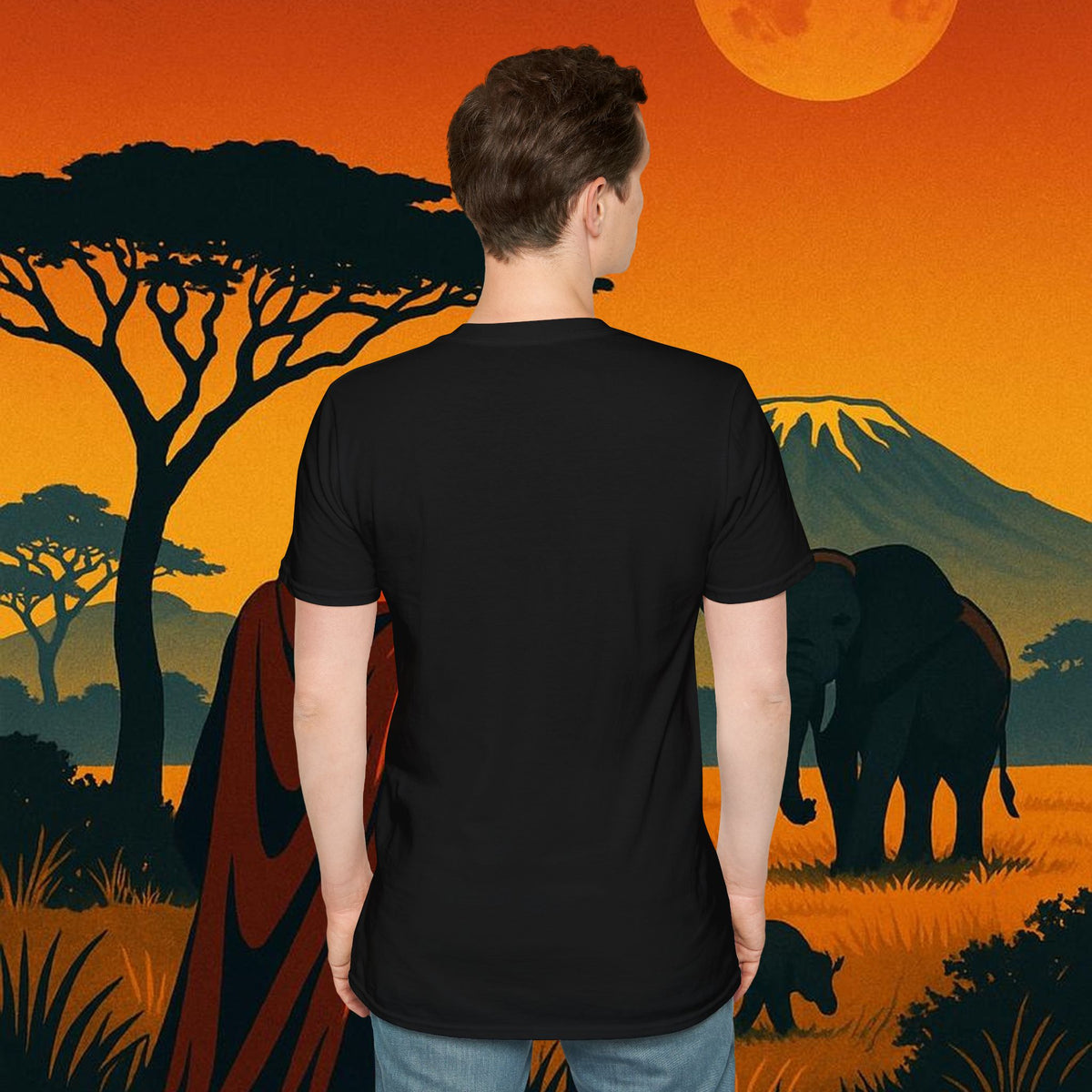 "Camiseta Kenia: Aventura Salvaje y Tierra de Horizontes Infinitos 🦁🌄🏕️"