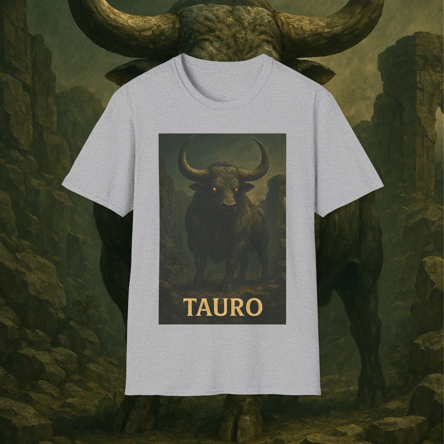 "Camiseta ♉ Tauro — Fuerza silenciosa de la tierra"