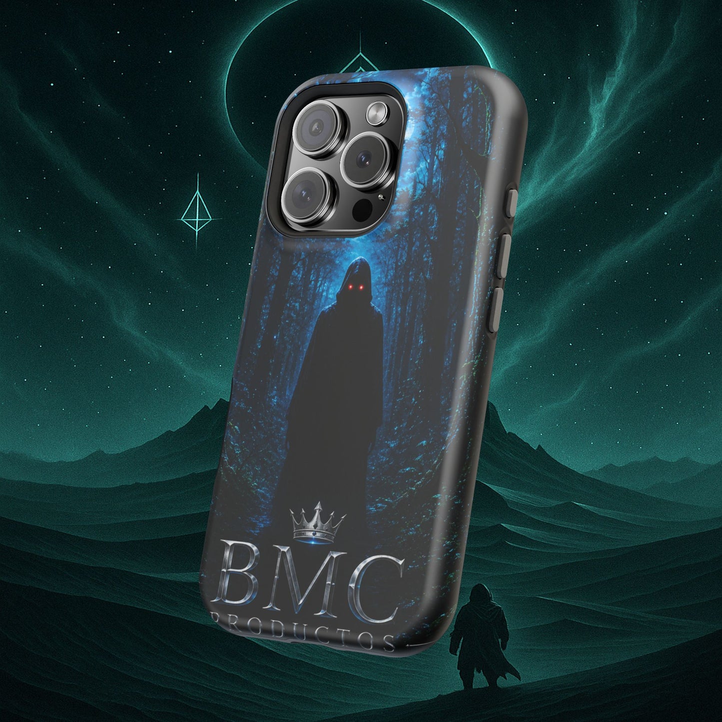 "Funda Magnética Reforzada🖤 El Vigía del Bosque Oscuro"