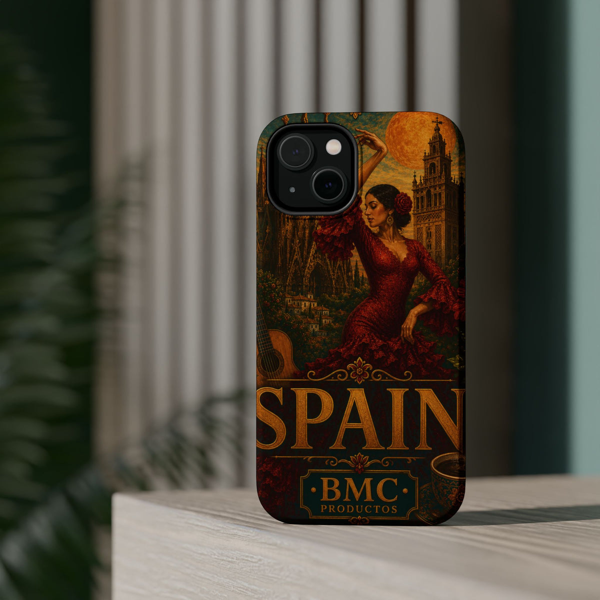 "Reinforced Magnetic Case Spain: Passion, Art, and Flavors That Make You Fall in Love 🎨💃🍷" 