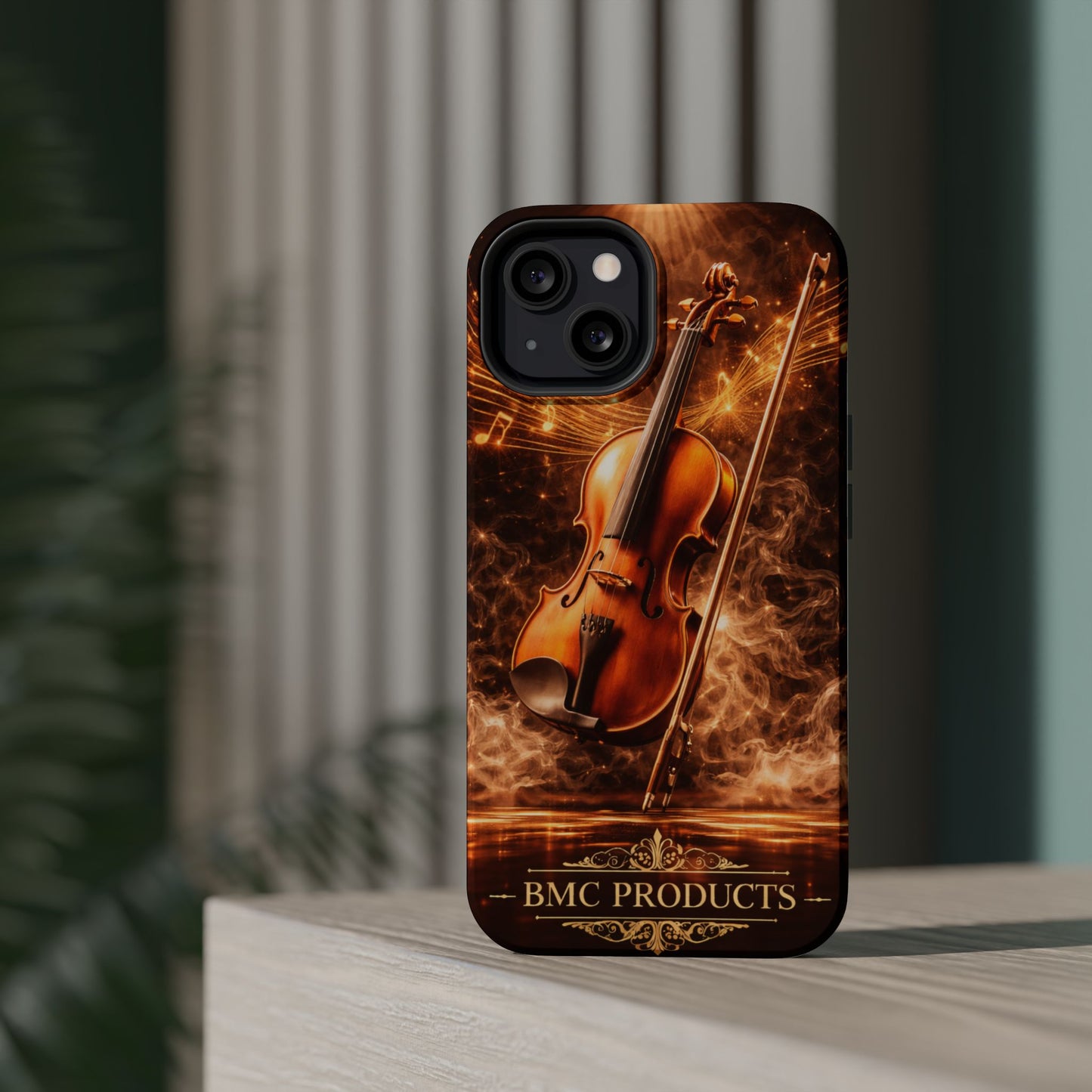 "Funda Magnética Reforzada Magnética Reforzada violin 🎻🔥 “Toca con el alma. Quema con cada nota.” 🔥🎻