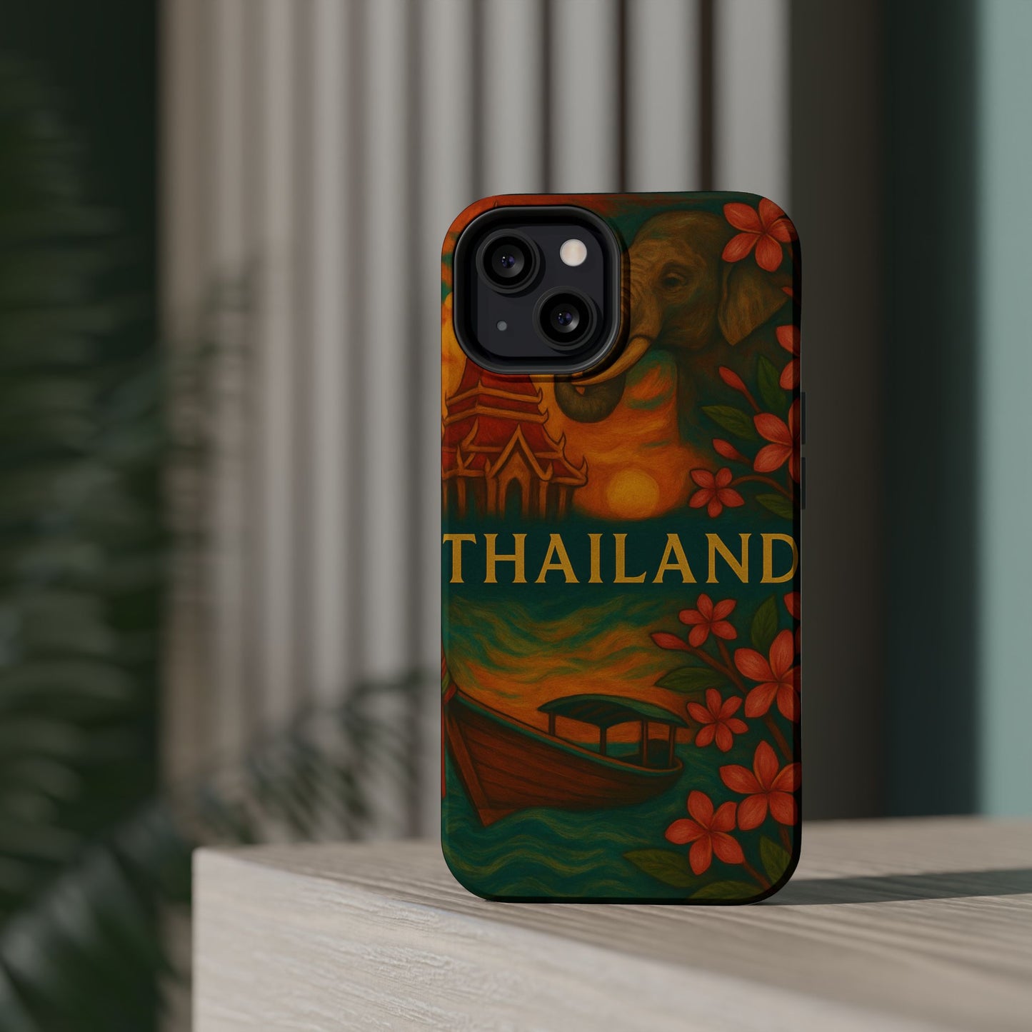 "Funda Magnética Reforzada Magnética Reforzada Thailand🌴 – El Reino de las Sonrisas y la Aventura"