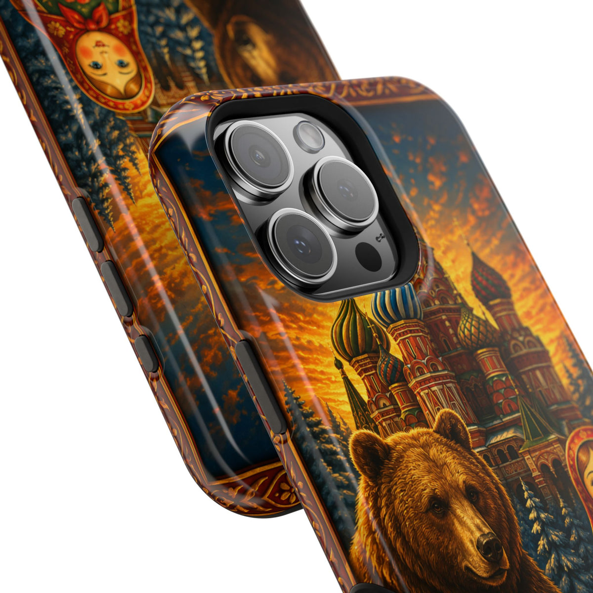 "Reinforced Magnetic Case Russia❄️ – Land of history, mystery, and grandeur"