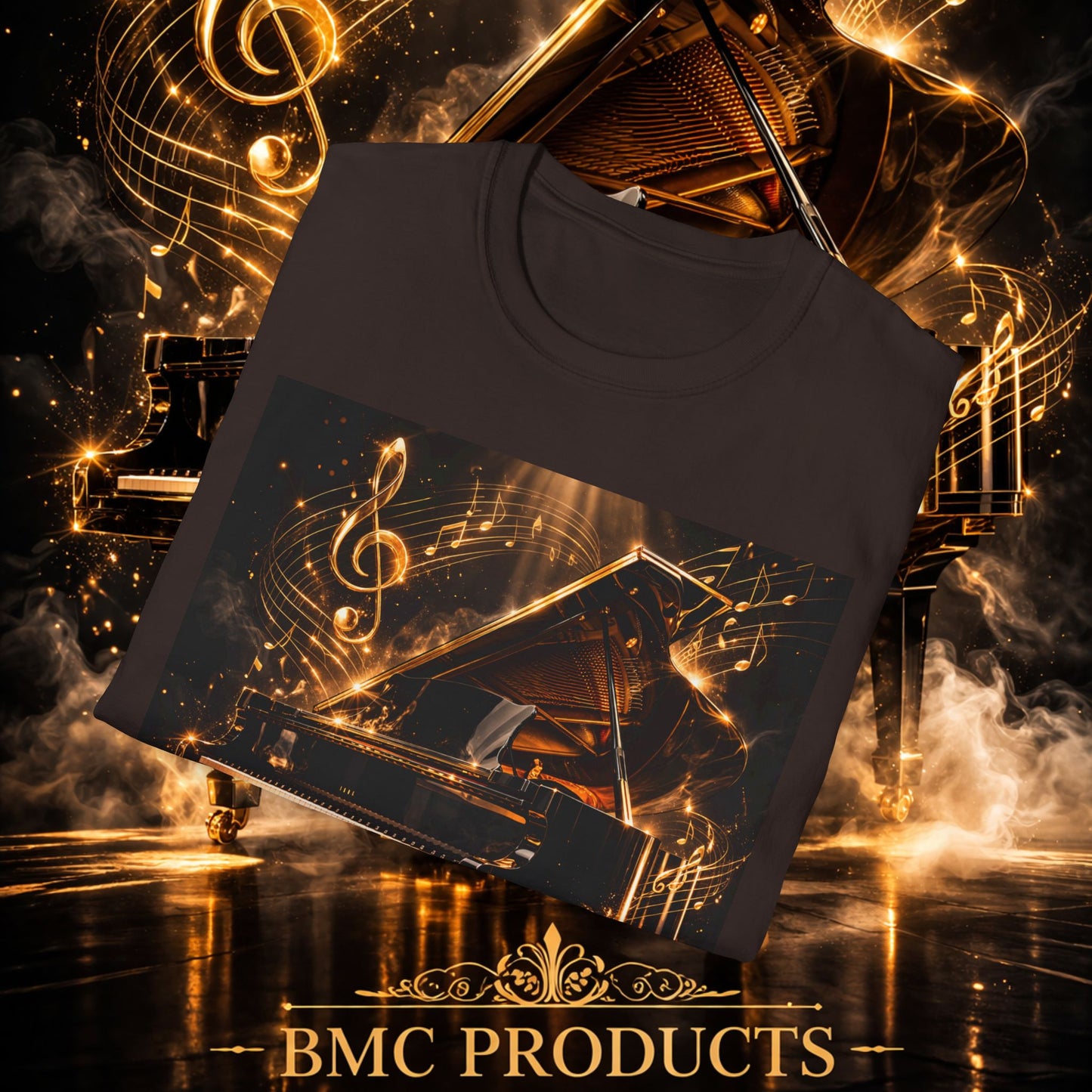 "Camiseta piano 🎹🔥Cuando las manos arden… el alma canta.” 🔥🎹