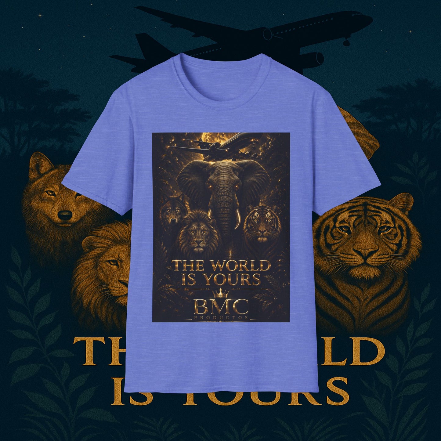 "Camiseta El mundo es tuyo"🌍✨