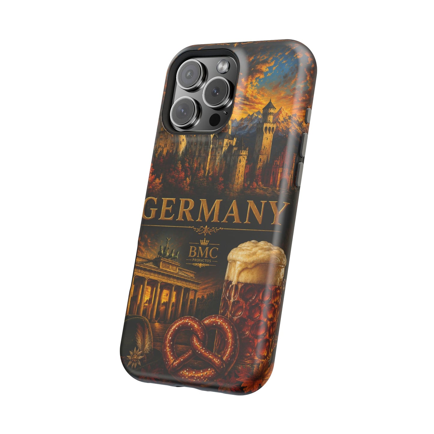 "Funda Magnética Reforzada Alemania: Fortaleza, Historia y Tradición 🎖️🏰🍺"