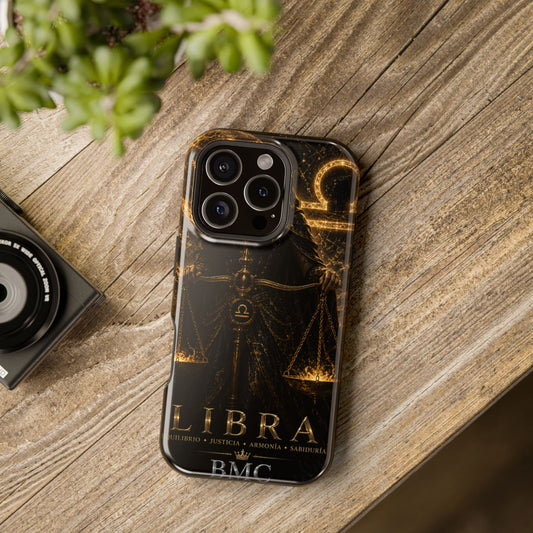 "Funda Magnética Reforzada libra– La Guardiana del Equilibrio"
