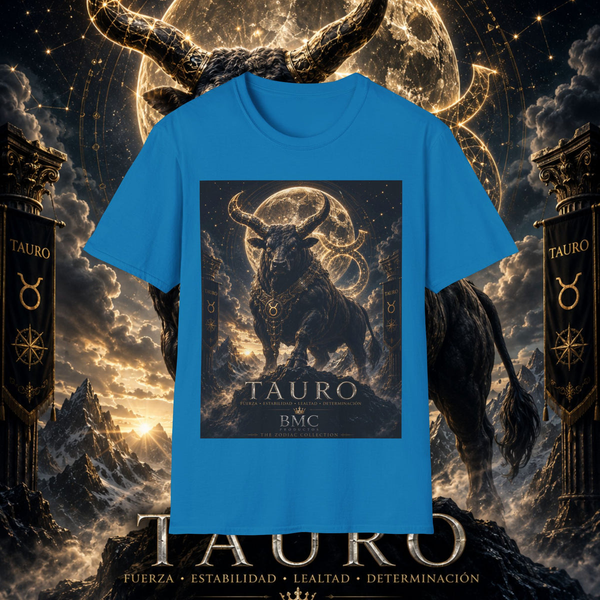 "Camiseta ♉ Tauro — Fuerza silenciosa de la tierra"