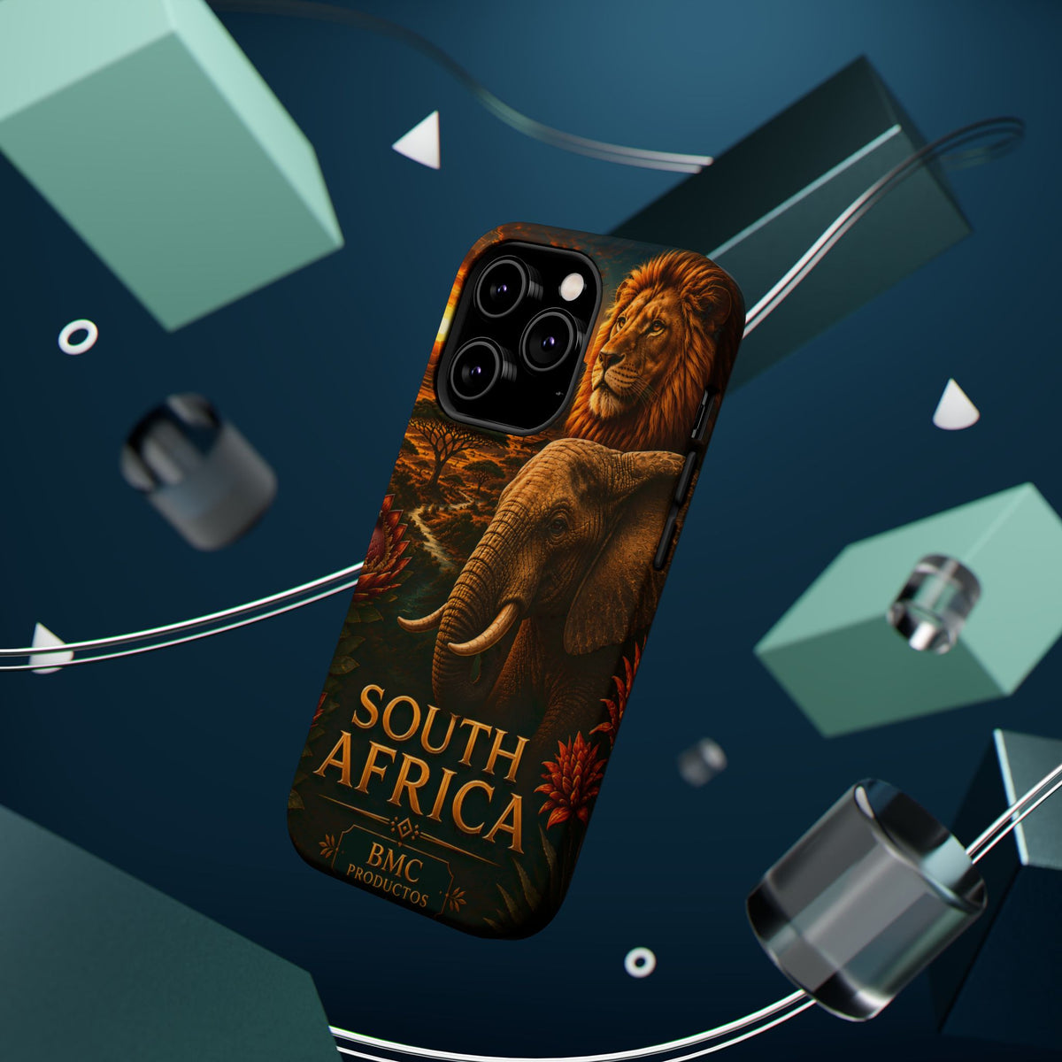 "Reinforced Magnetic Case South Africa 🌍 – A world of adventure and diversity"