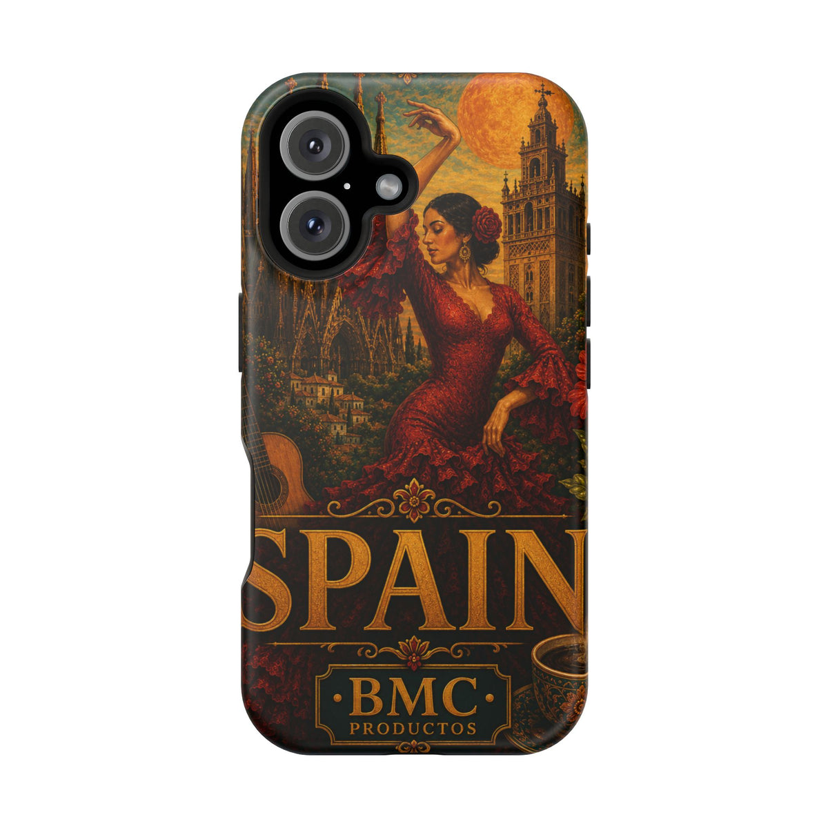 "Reinforced Magnetic Case Spain: Passion, Art, and Flavors That Make You Fall in Love 🎨💃🍷" 