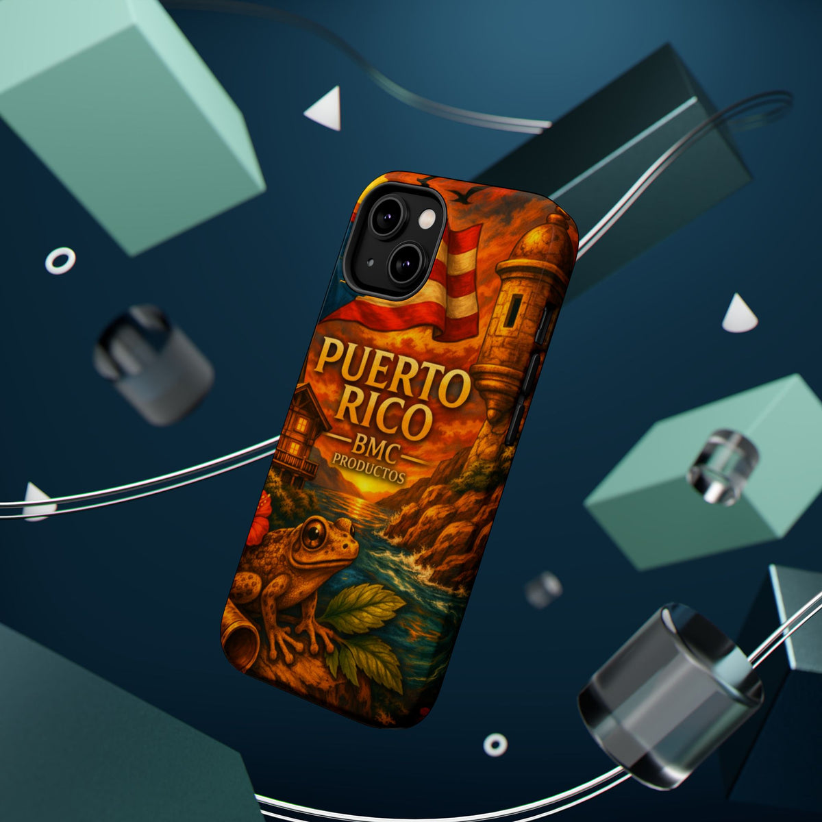 "Reinforced Magnetic Case Puerto Rico – Caribbean rhythm, soul, and color"