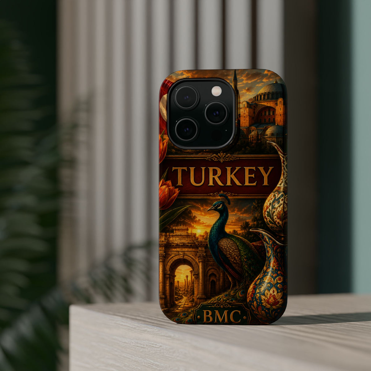 "Reinforced Magnetic Case Turkey✨ – Where East meets West"