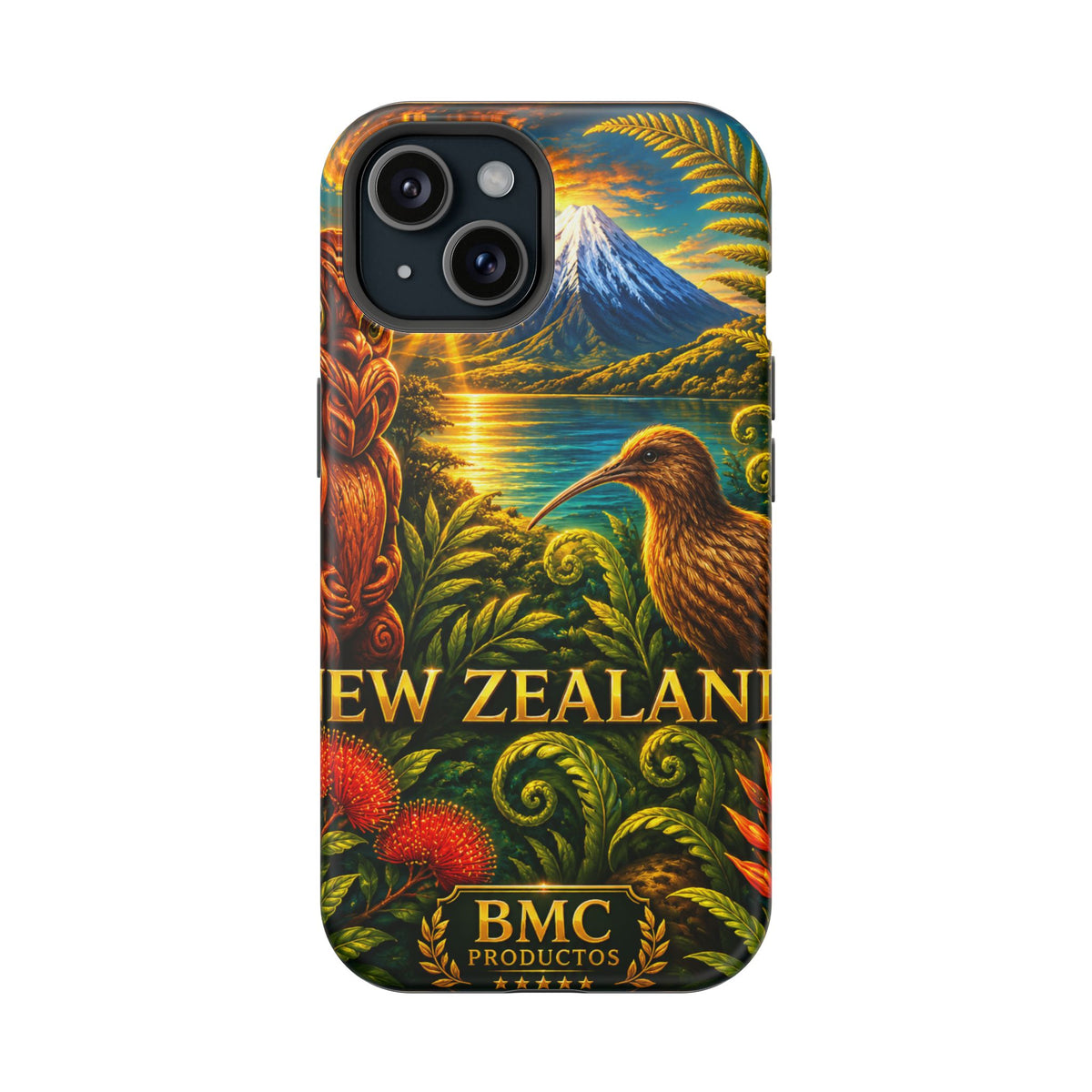 "New Zealand Reinforced Magnetic Case🏞️ – A paradise of nature and adventure"