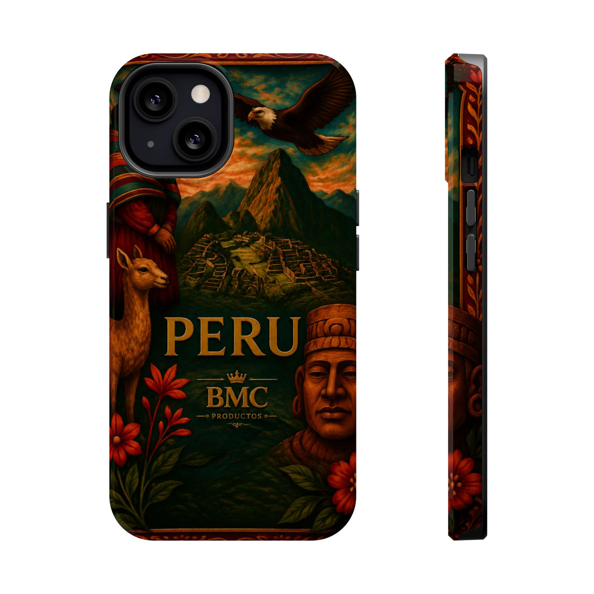 "Peru: Mysticism, History, and Eternal Wonders Reinforced Magnetic Case 🏔️🦙🛕"