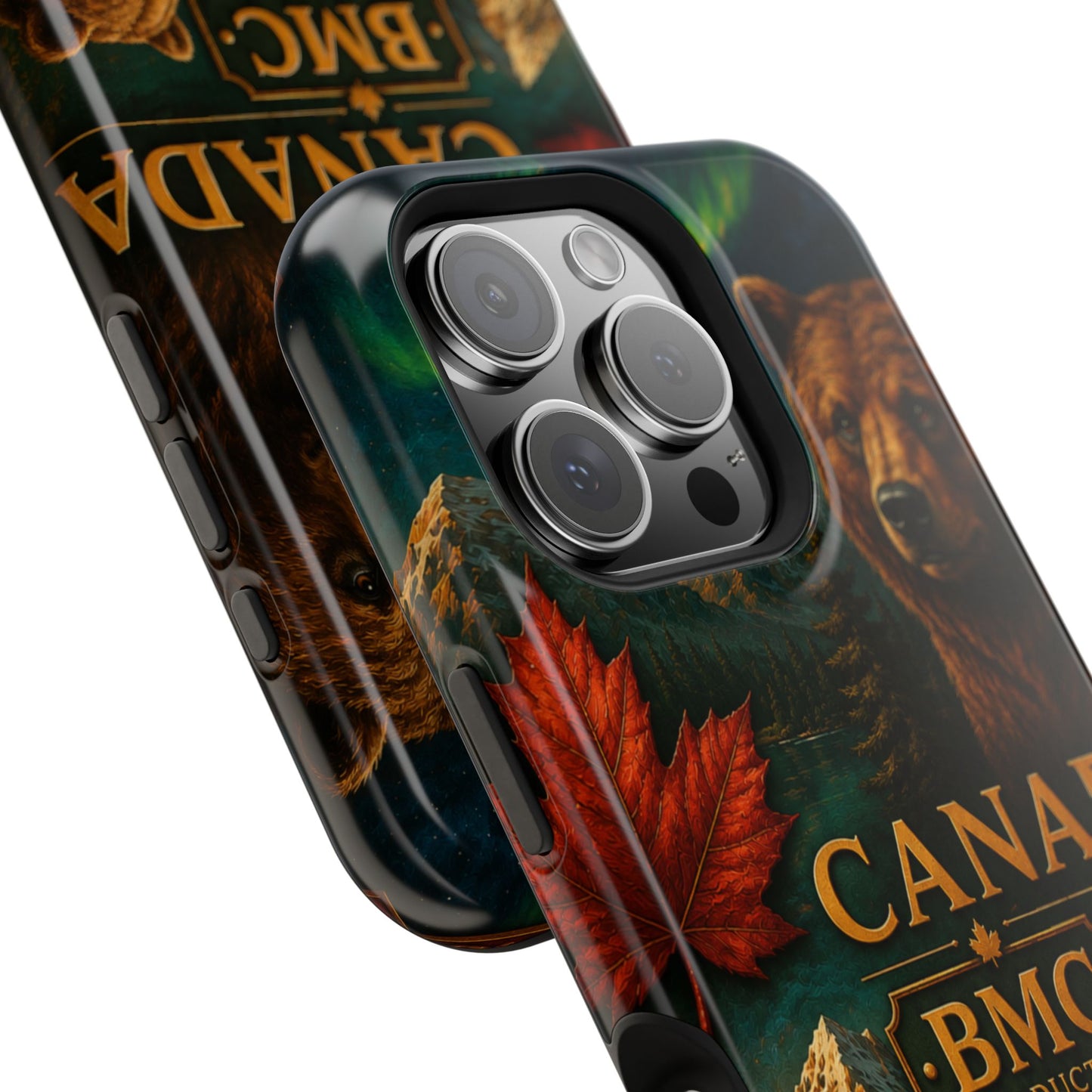 "Funda Magnética Reforzada Magnética Reforzada Canadá: Naturaleza Majestuosa y Espíritu Libre 🍁🏞️🦌"