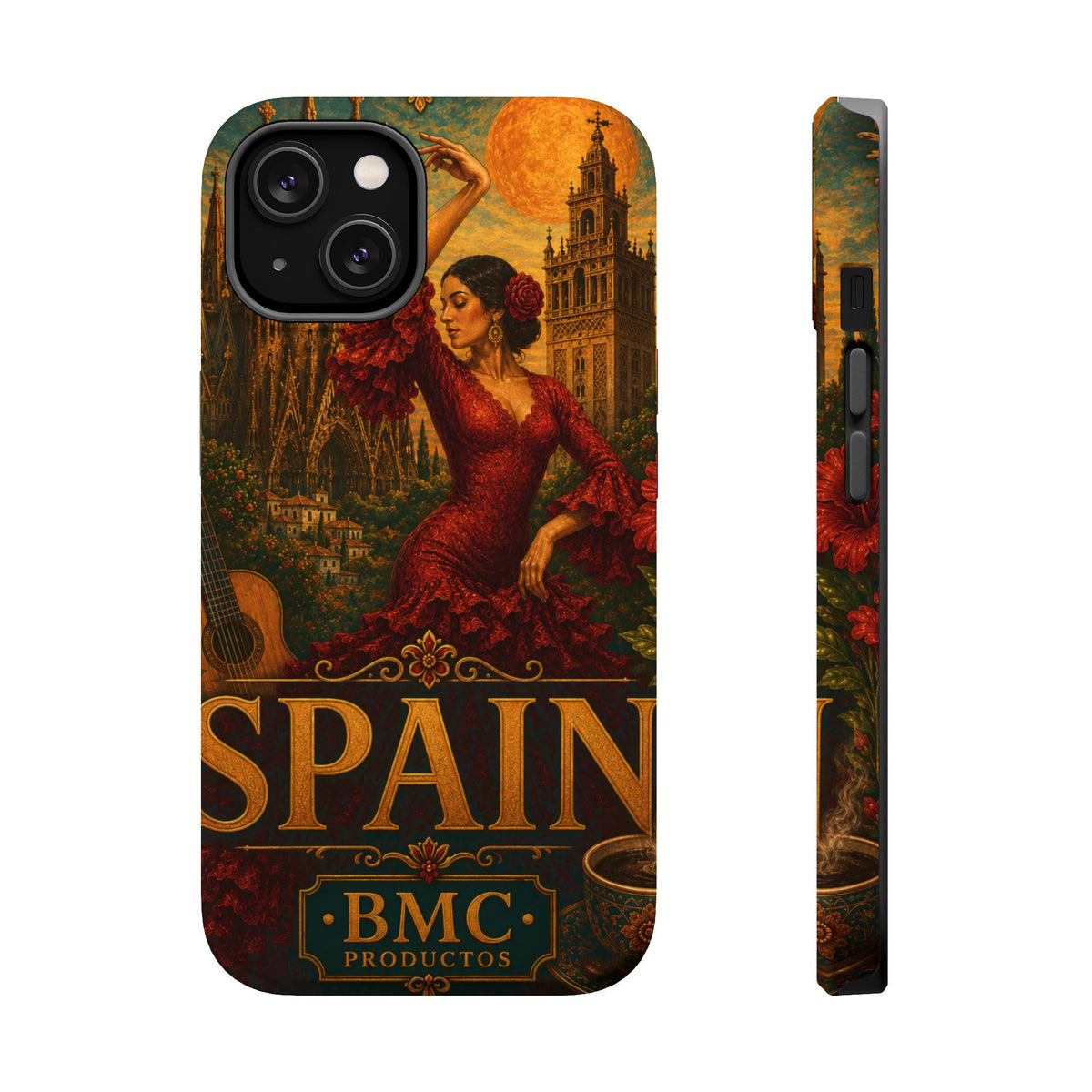 "Reinforced Magnetic Case Spain: Passion, Art, and Flavors That Make You Fall in Love 🎨💃🍷" 