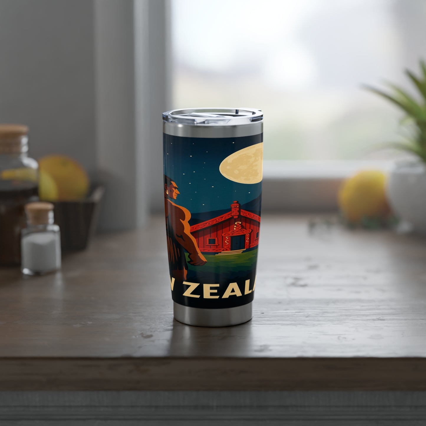 "Vaso Térmico Vagabond 20oz Nueva Zelanda🏞️ – El paraíso de la naturaleza y la aventura"