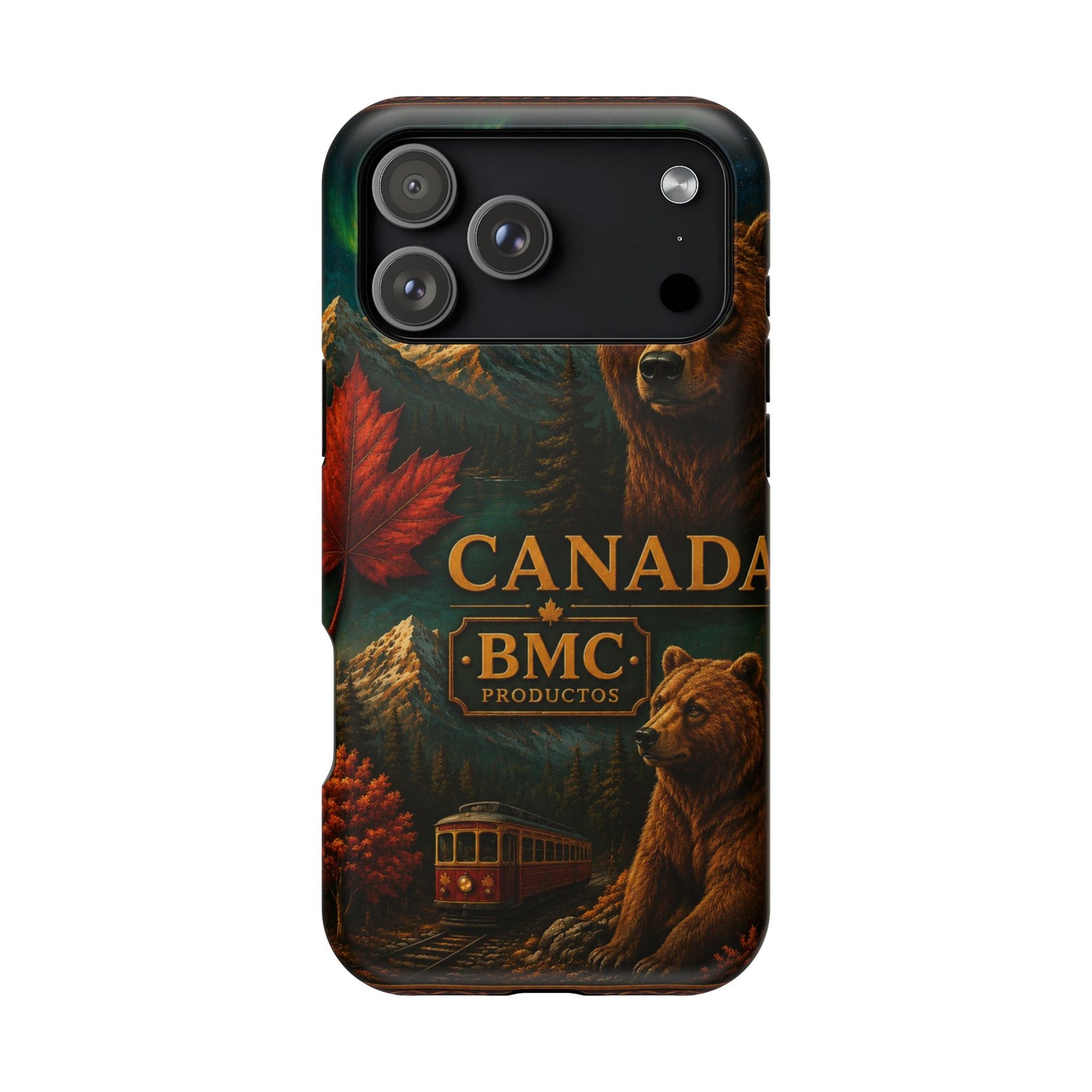 "Funda Magnética Reforzada Magnética Reforzada Canadá: Naturaleza Majestuosa y Espíritu Libre 🍁🏞️🦌"