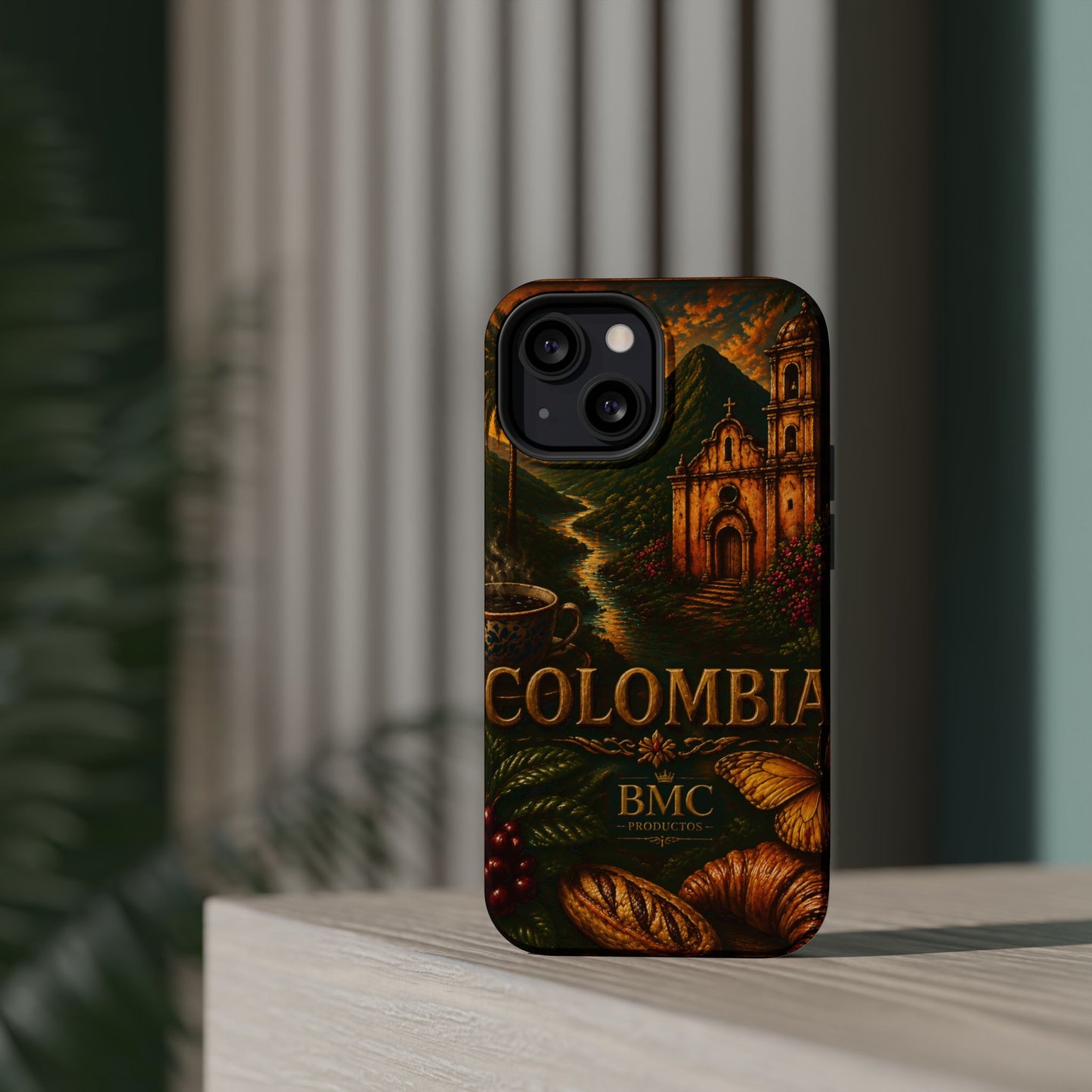 "Funda Magnética Reforzada Colombia: Magia de Colores, Café y Tradición ☕🎨🌄"
