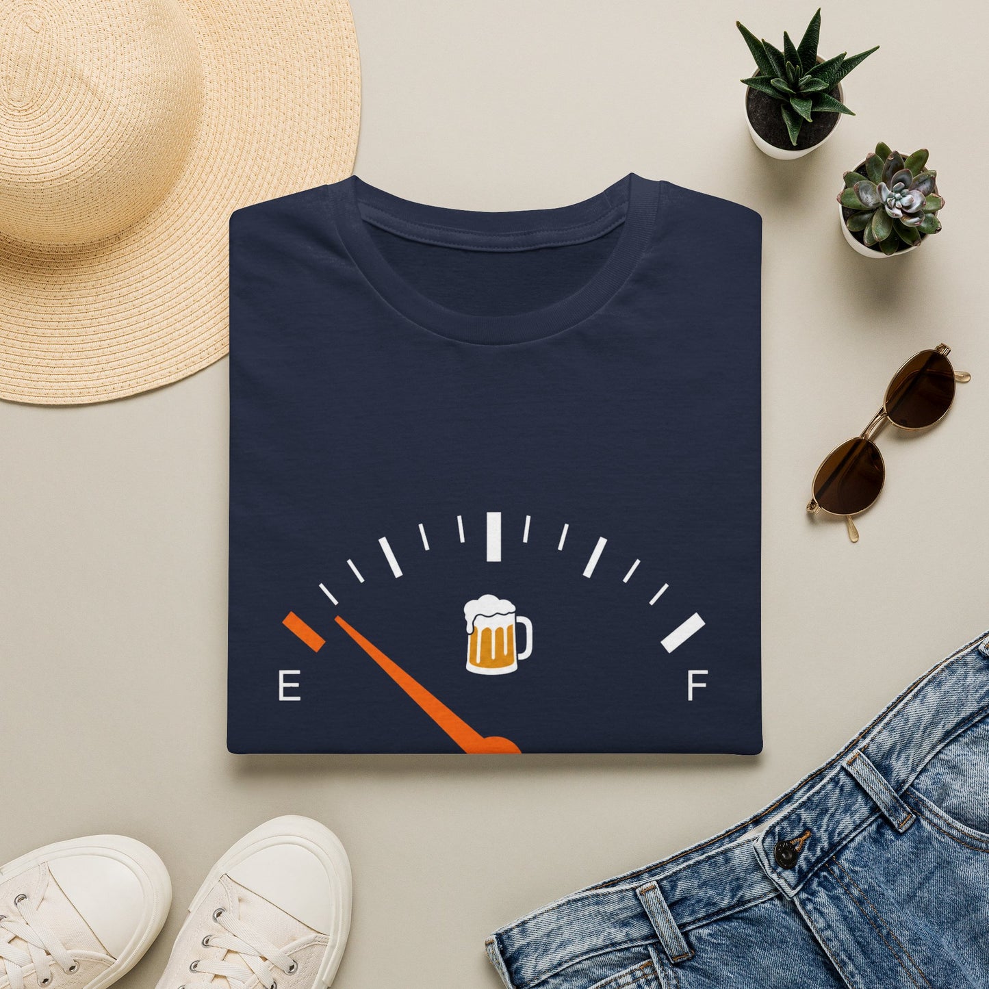 "Camiseta 🍺 Necesito Cerveza"