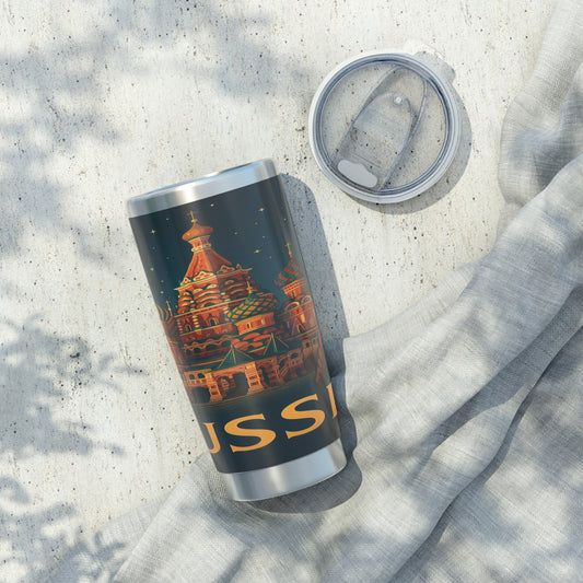 "Vaso Térmico Vagabond 20oz Rusia❄️ – Tierra de historia, misterio y grandeza"