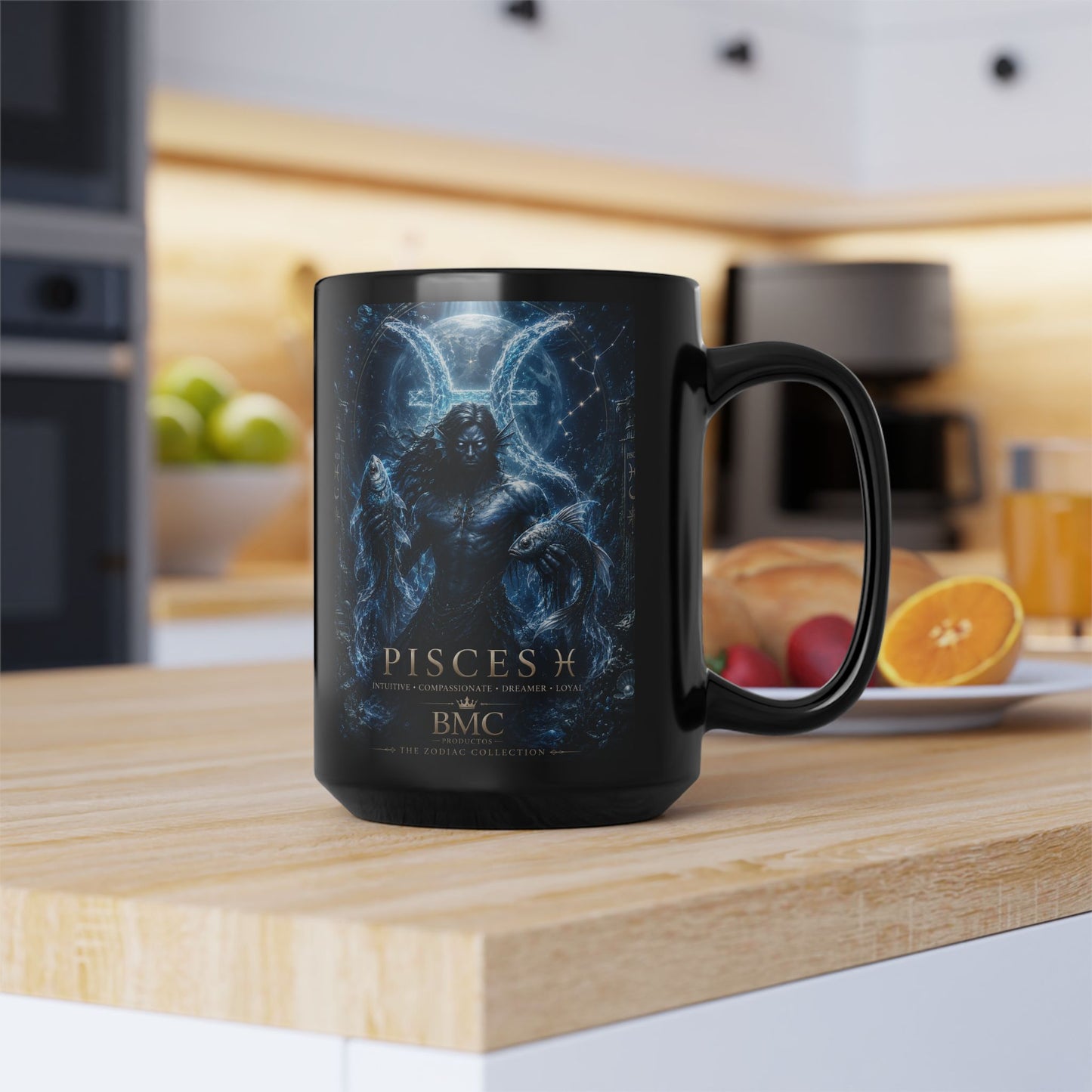 "Taza Piscis — El Guardián de las Profundidades"