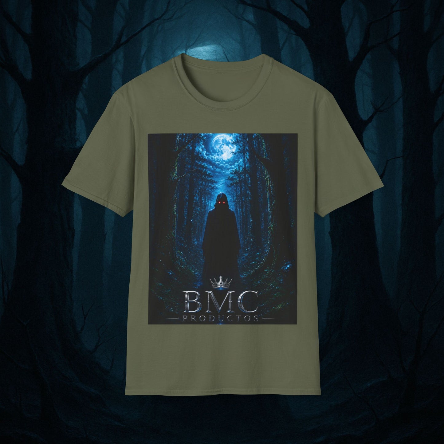 "Camiseta 🖤 El Vigía del Bosque Oscuro"