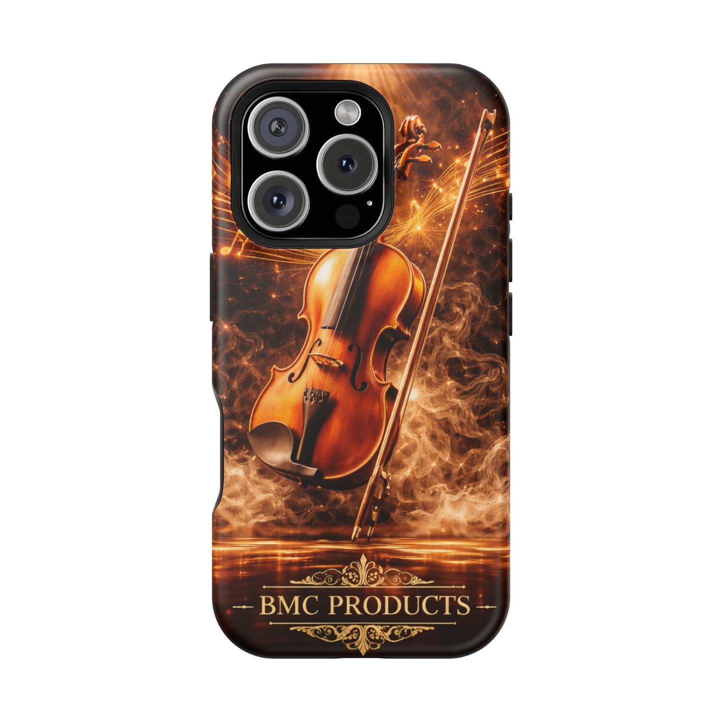 "Funda Magnética Reforzada Magnética Reforzada violin 🎻🔥 “Toca con el alma. Quema con cada nota.” 🔥🎻