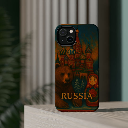 "Funda Magnética Reforzada Magnética Reforzada Rusia❄️ – Tierra de historia, misterio y grandeza"