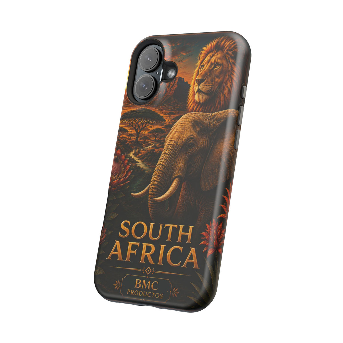 "Reinforced Magnetic Case South Africa 🌍 – A world of adventure and diversity"