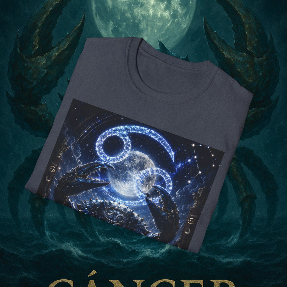 "Camiseta ♋ Cáncer — Guardián de las profundidades"
