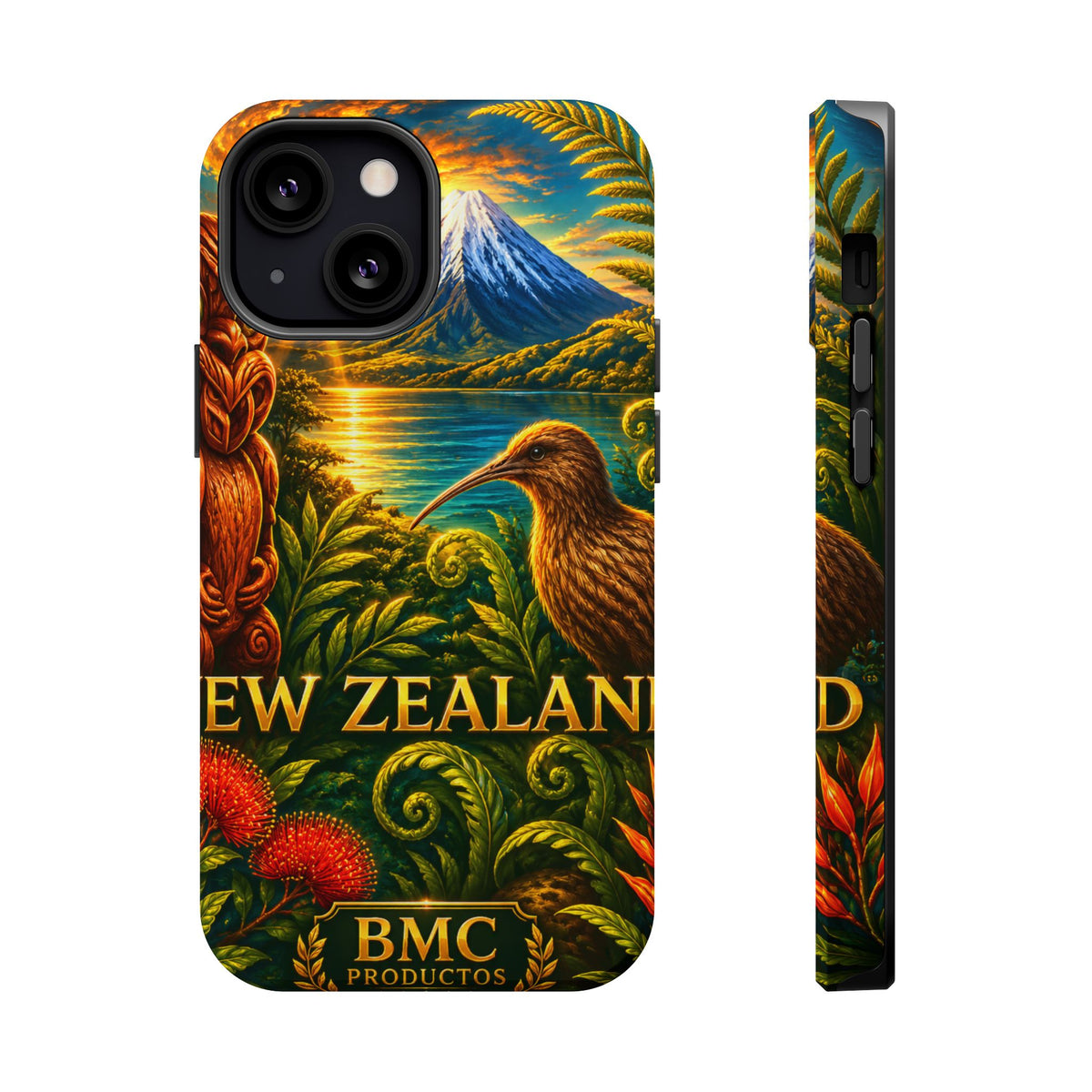"New Zealand Reinforced Magnetic Case🏞️ – A paradise of nature and adventure"