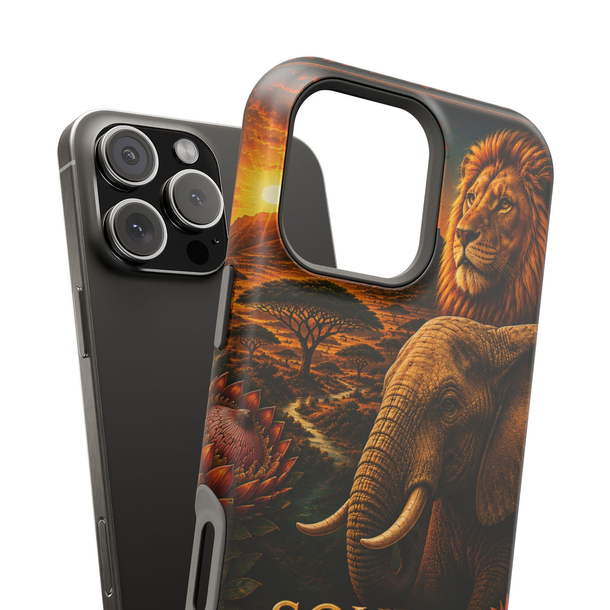 "Reinforced Magnetic Case South Africa 🌍 – A world of adventure and diversity"