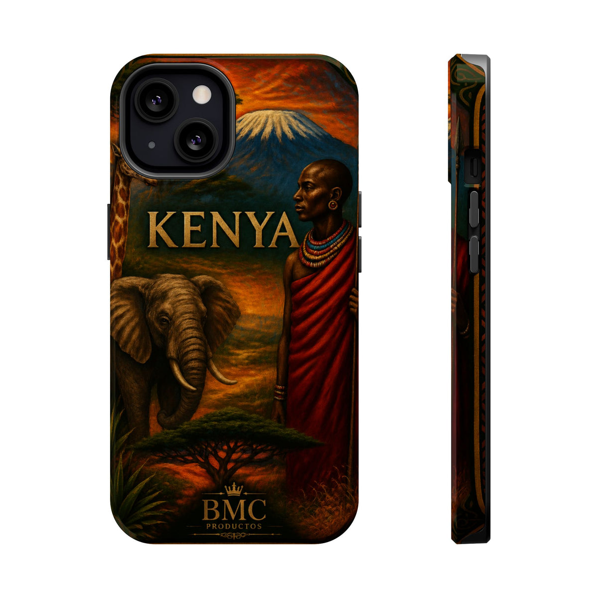 "Reinforced Magnetic Case Kenya: Wild Adventure and Land of Infinite Horizons 🦁🌄🏕️"