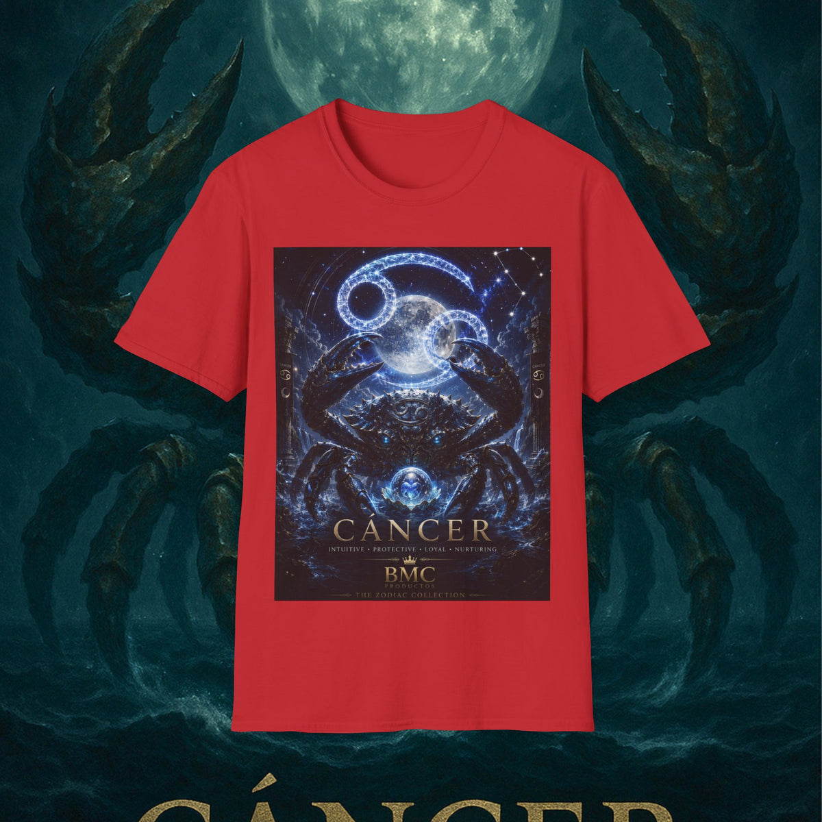 "Camiseta ♋ Cáncer — Guardián de las profundidades"