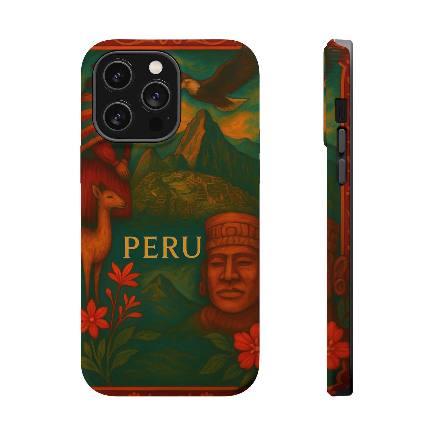 "Funda Magnética Reforzada Perú: Misticismo, Historia y Maravillas Eternas 🏔️🦙🛕"