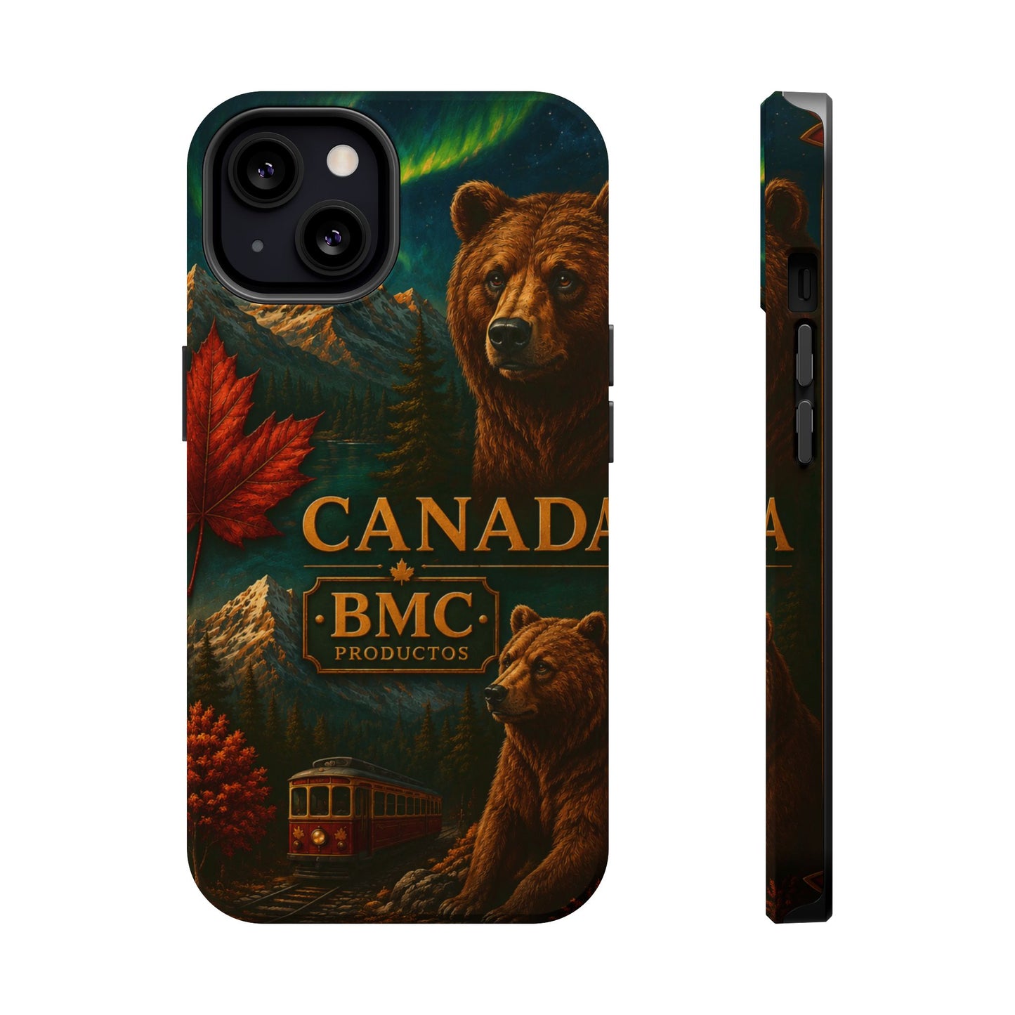 "Funda Magnética Reforzada Magnética Reforzada Canadá: Naturaleza Majestuosa y Espíritu Libre 🍁🏞️🦌"